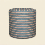 Firefly_recreate this product cut out green pouffe, but with the blue stripe in ref 2 322356