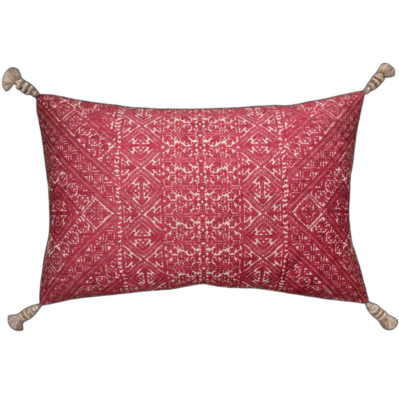 Pair of Fez Weave, Persimmon