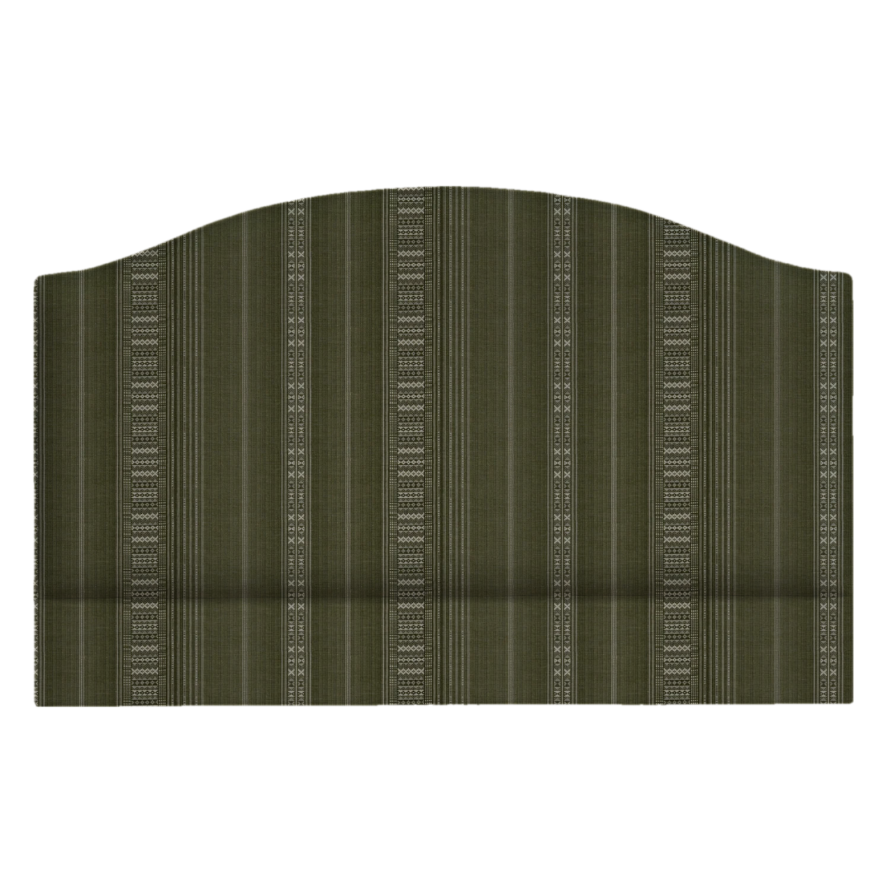 Ethnic Stripe - Dark Green, Folly
